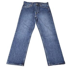 Gap Mom Jean Women's Size 29/8R Medium Wash Blue Button Fly High-Rise Denim Jean